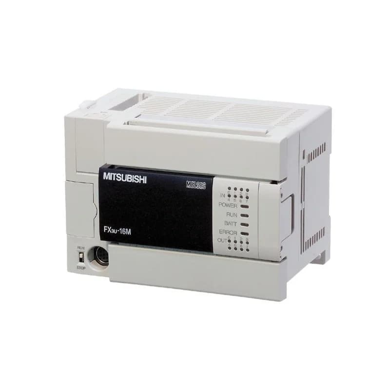 ميتسوبيشي إلكتريك FX3U-16MT/DSS وحدة تحكم منطقية قابلة للبرمجة
