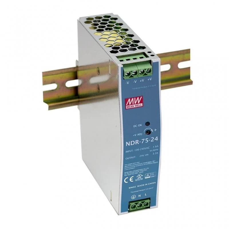 Mean Well NDR-75-48 MEAN WELL DIN-Rail Power Supplies