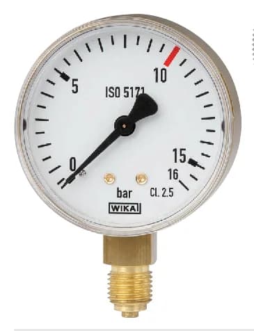 WIKA 111.11 Pressure Gauge NS40 0-400 bar