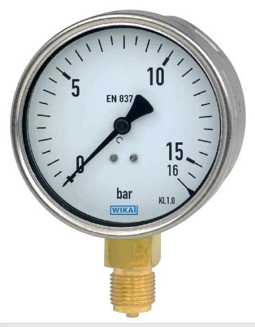 WIKA 212.20 Pressure Gauge NS100 0-1000 bar — 212.20