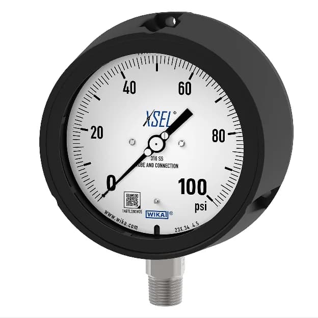 WIKA 233.34 Pressure Gauge 0-10 bar — 233.34