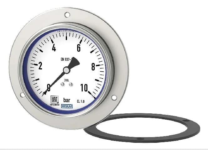 WIKA PG23CP Pressure Gauge NS100 0-100 bar — PG23CP