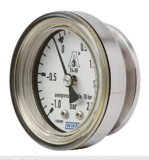 WIKA PG43SA-C Pressure Gauge NS63 — PG43SA-C
