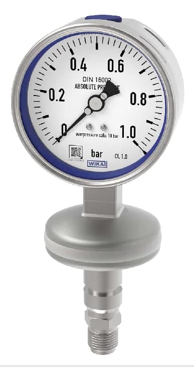 WIKA 532.52 Pressure Gauge 0-0.6 bar — 532.52