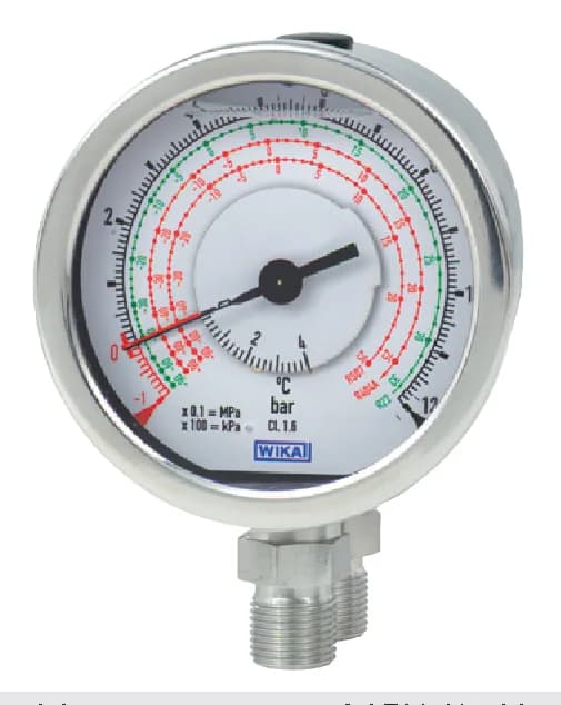 WIKA 732.18 Pressure Gauge NS100 0-60 bar — 732.18
