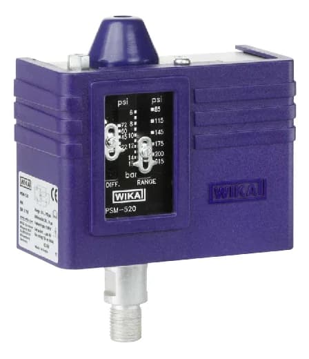 WIKA PSM-520 Pressure Switch — PSM-520