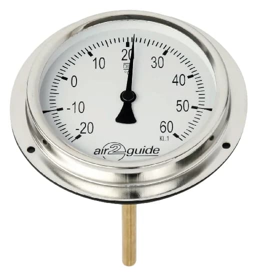WIKA A2G-61 Bimetal Thermometer — A2G-61