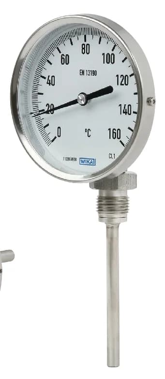 WIKA A52 Bimetal Thermometer NS33 — A52