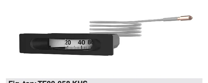 WIKA TF58 Bimetal Thermometer — TF58