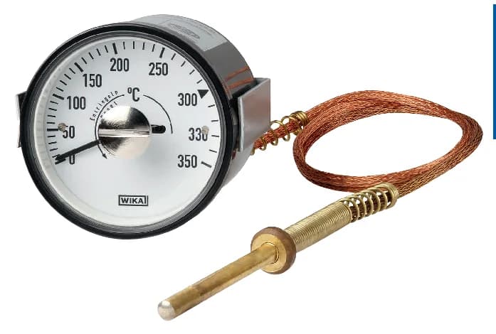 WIKA SB15 Thermometer with Switch Contacts NS60 — SB15